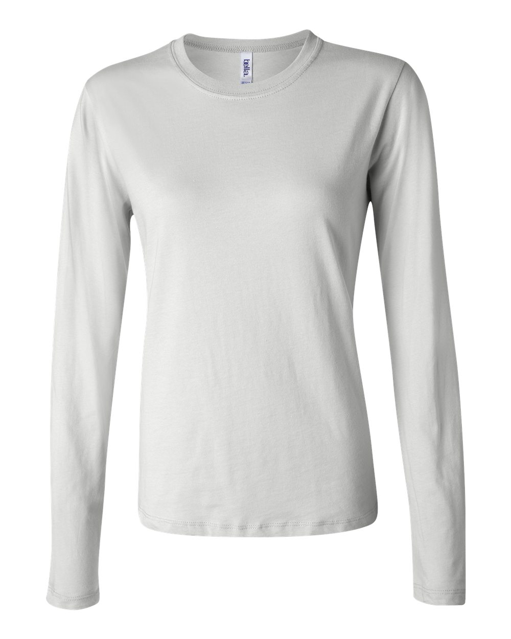 Women’s Jersey Long Sleeve Tee - Front - B57606003 - White