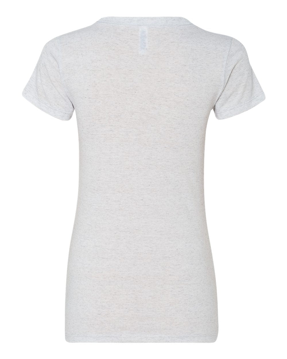 Women's Triblend Tee - Back - B12606003 - White Fleck Triblend