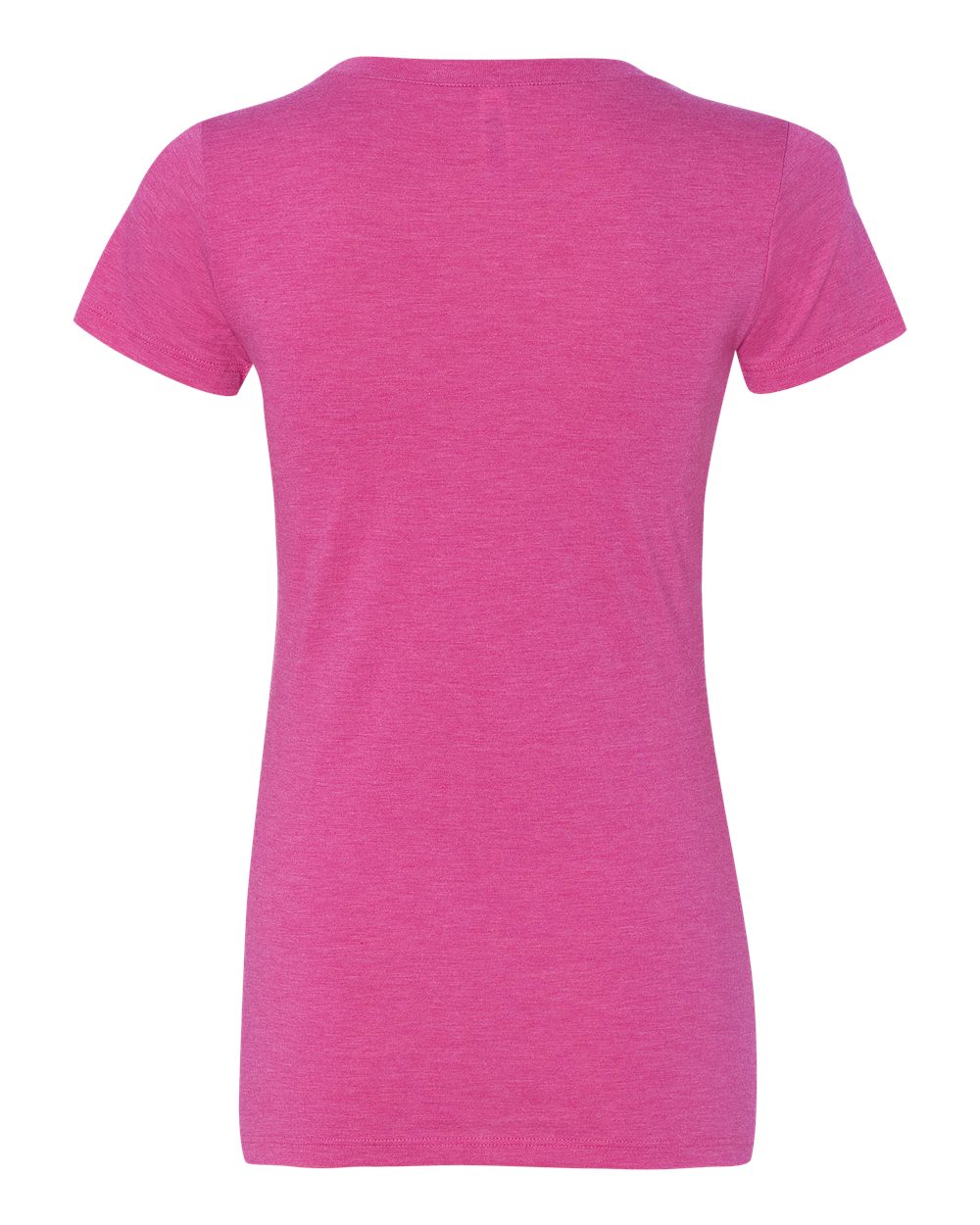 Women's Triblend Tee - Back - B12606037 - Berry Triblend
