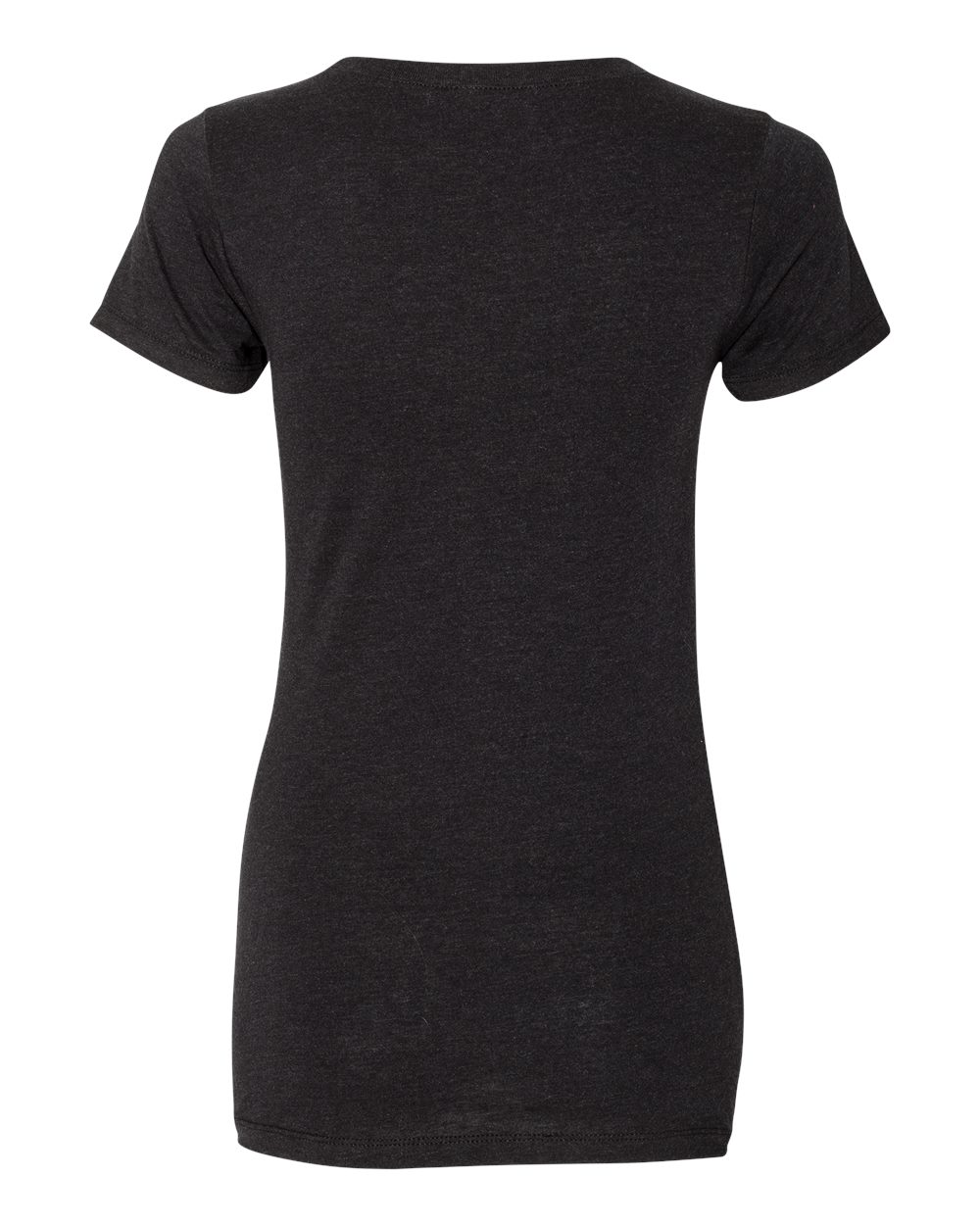 Women's Triblend Tee - Back - B12606106 - Black Heather Triblend