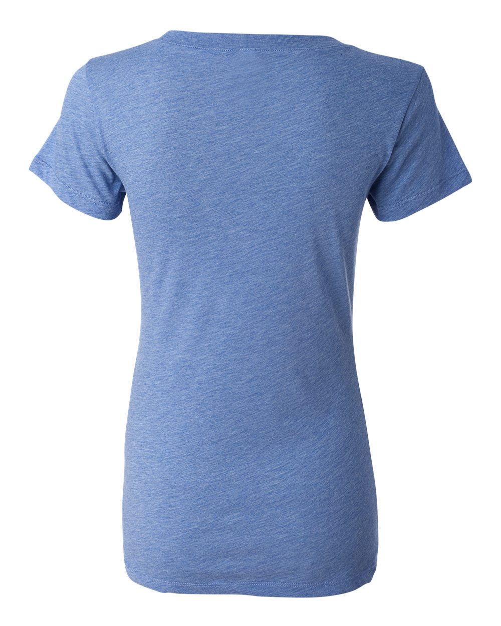 Women's Triblend Tee - Back - B12606253 - Blue Triblend