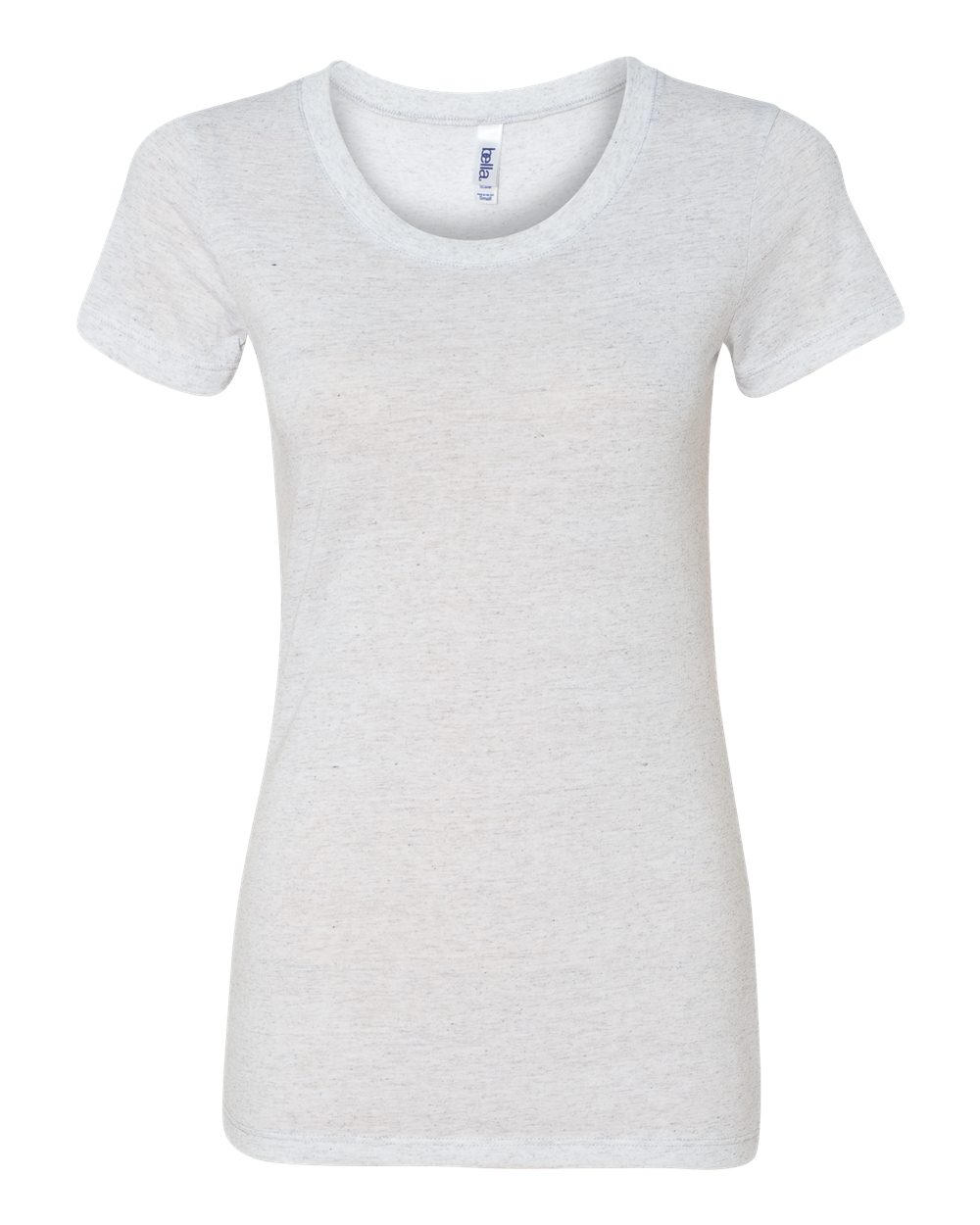Women's Triblend Tee - Front - B12606003 - White Fleck Triblend