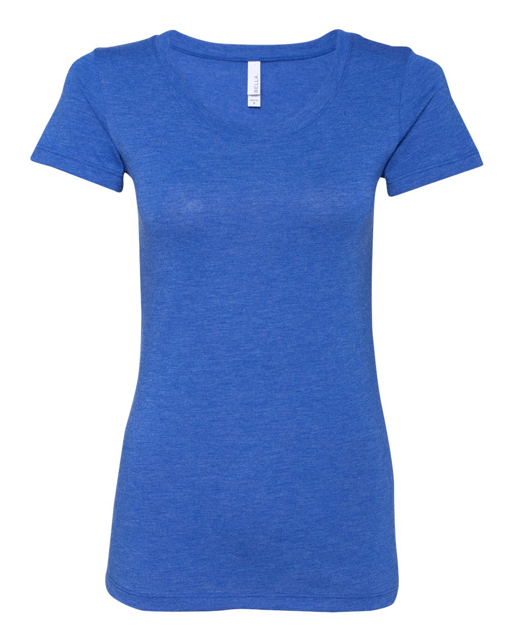 Women's Triblend Tee - Front - B12606753 - True Royal Triblend