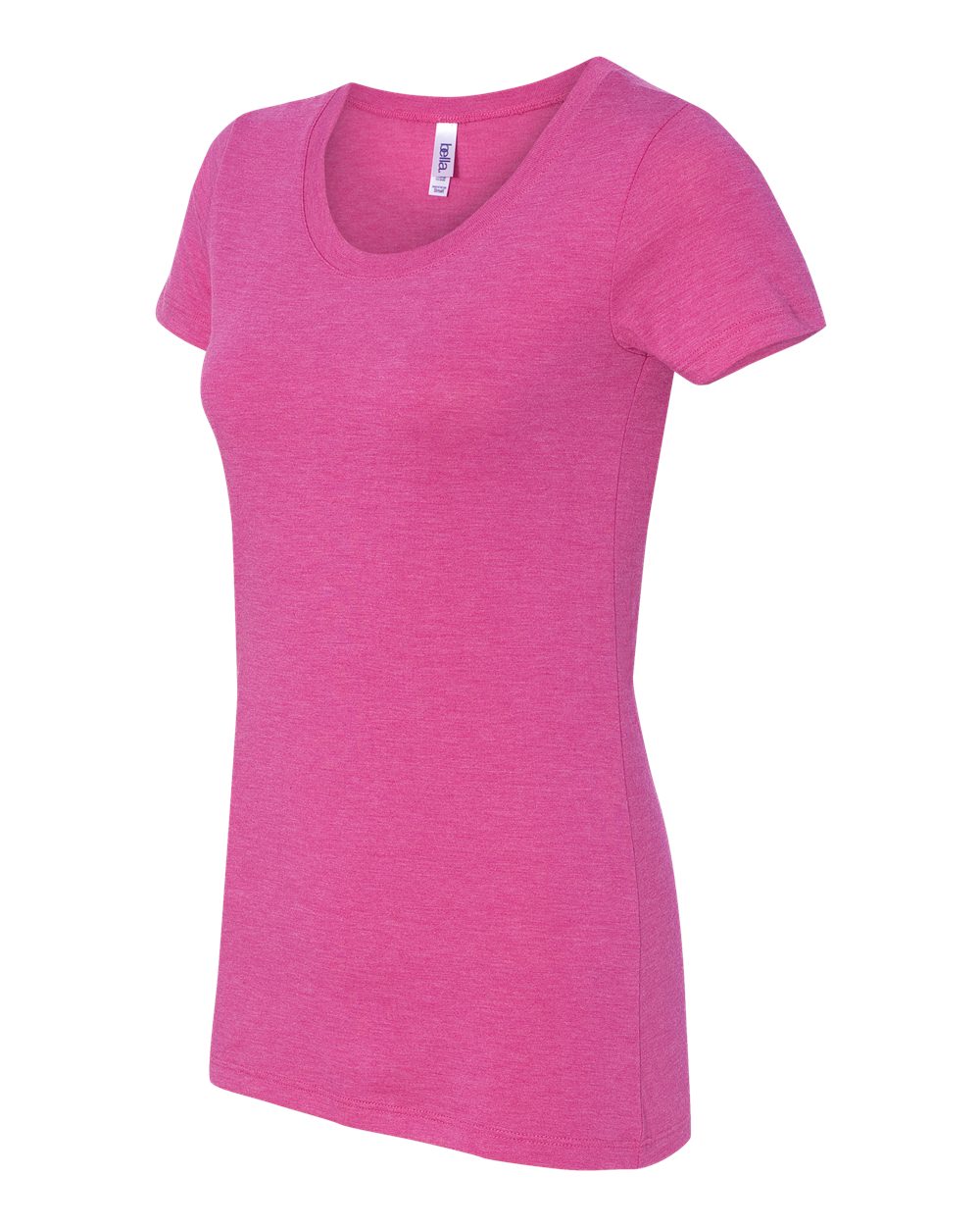 Women's Triblend Tee - Side - B12606037 - Berry Triblend