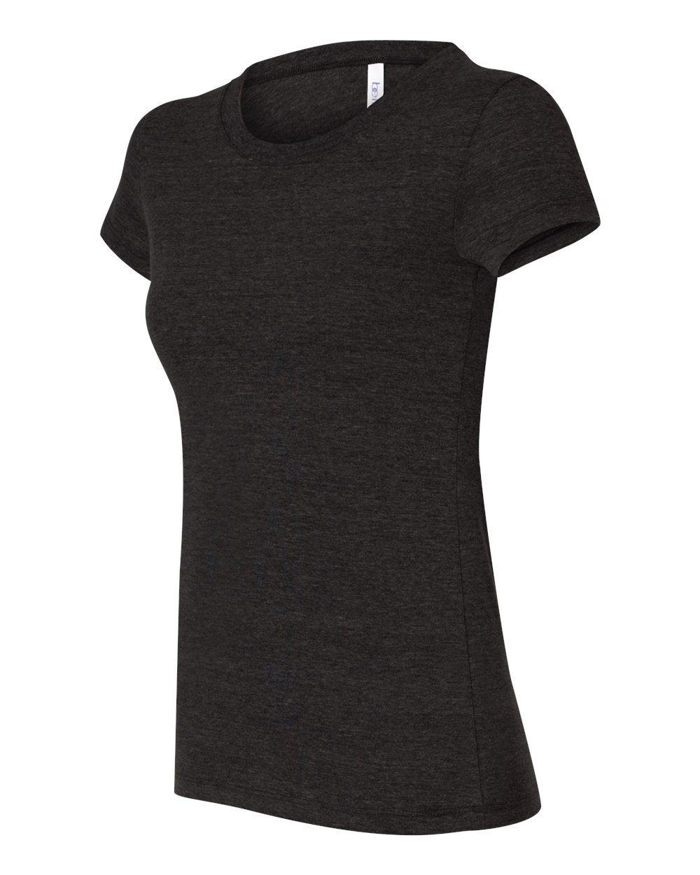 Women's Triblend Tee - Side - B12606093 - Charcoal Black Triblend