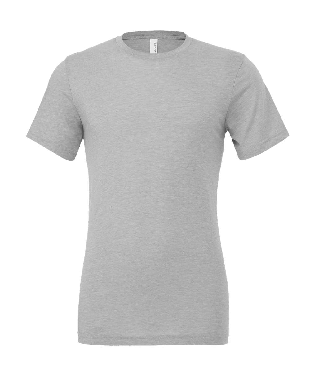 Triblend Tee - Front - B84706352 - Athletic Grey Triblend