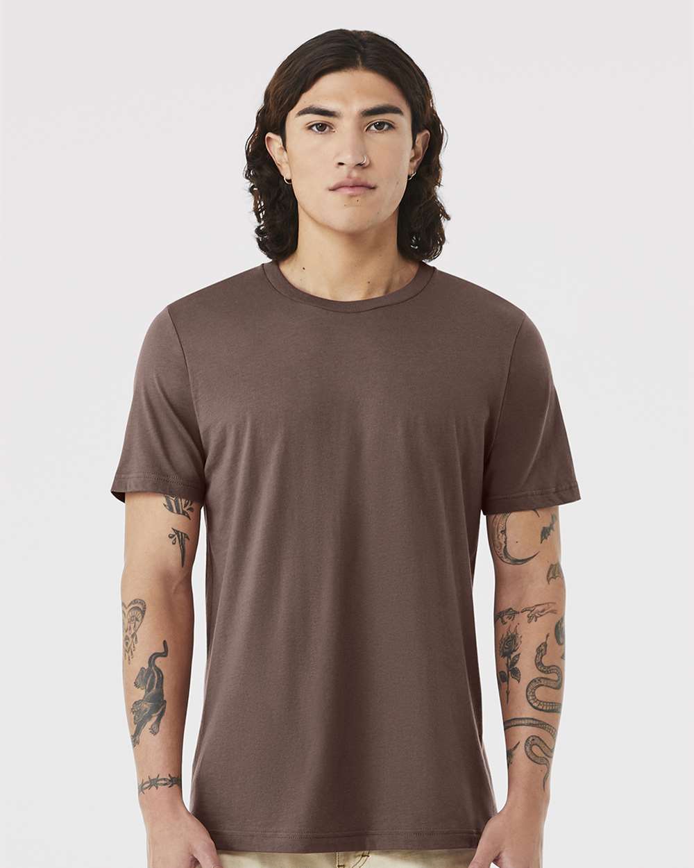 Jersey Tee - OnModelFront - B00606512 - Cocoa