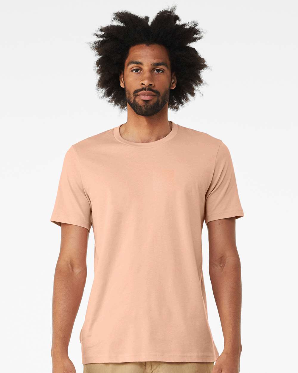 Jersey Tee - OnModelFront - B00606822 - Peach