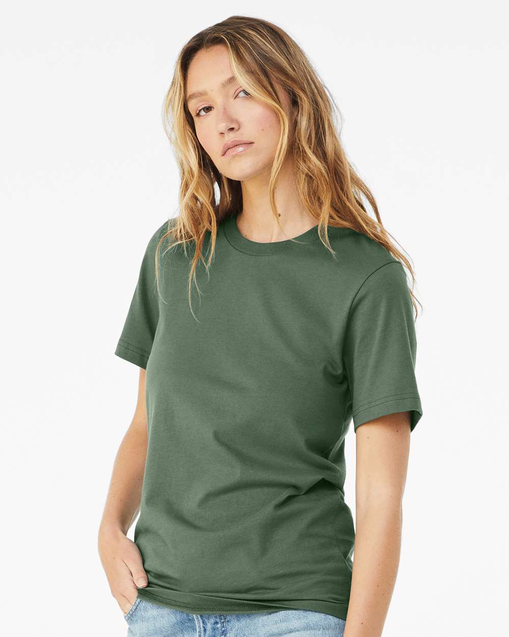 Jersey Tee - OnModelSide - B00606572 - Pine