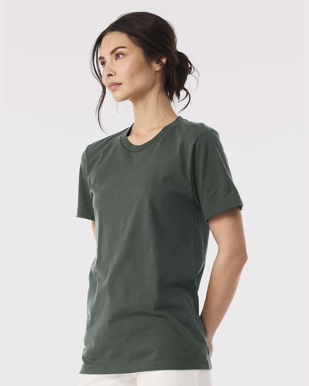 Jersey Tee - OnModelSide - B00606632 - Hunter Green