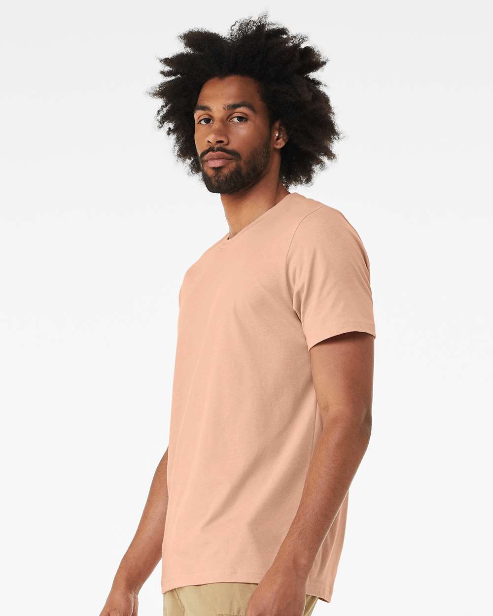 Jersey Tee - OnModelSide - B00606822 - Peach
