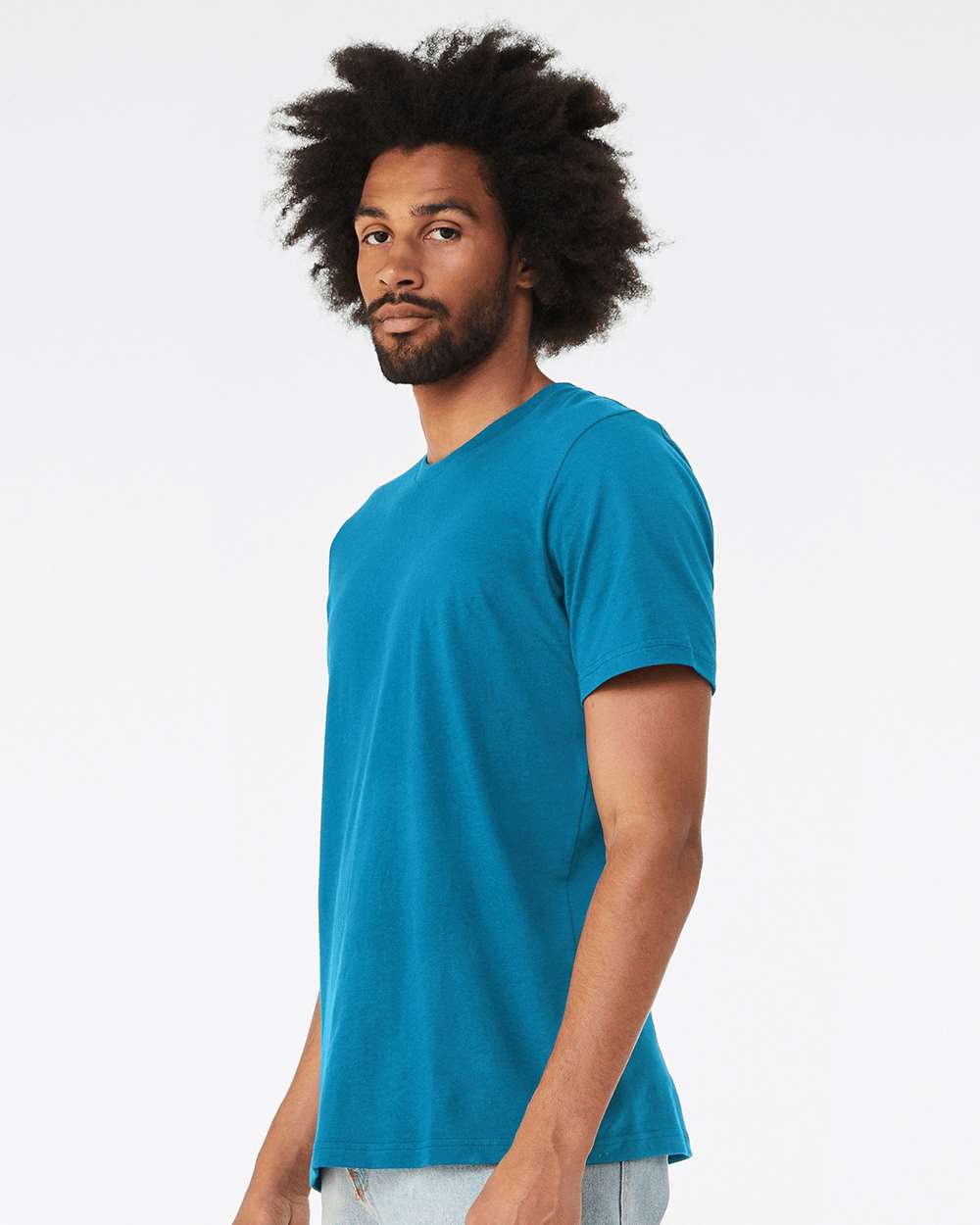 Jersey Tee - OnModelSide - B00606902 - Electric Blue
