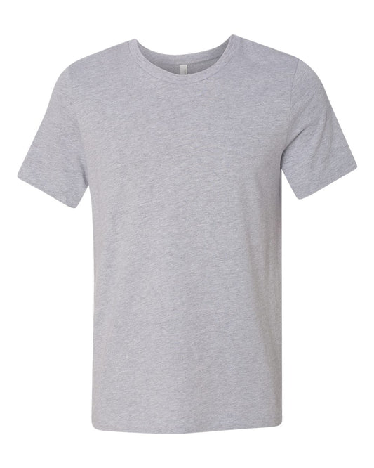Unisex Heavyweight Tee - Front - B23906583 - Athletic Heather