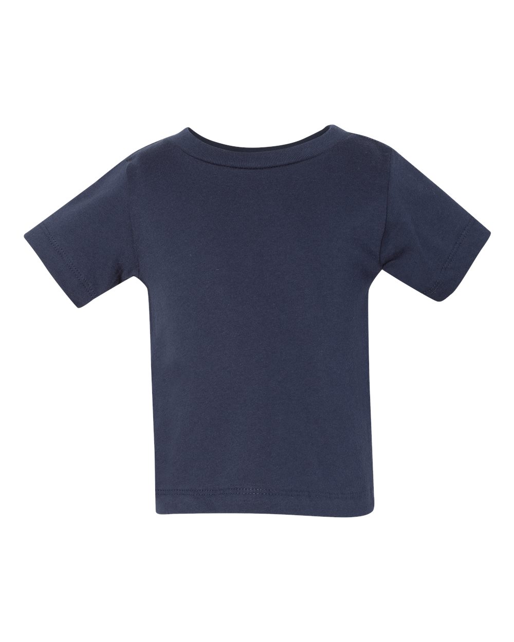 Infant Jersey Tee - Front - B36206652 - Navy