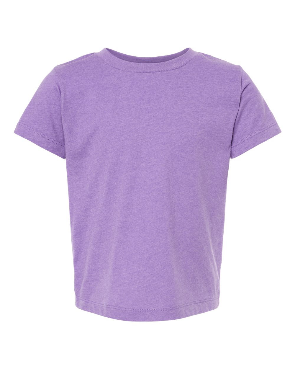 Toddler Jersey Tee - Front - B36306672 - Heather Team Purple