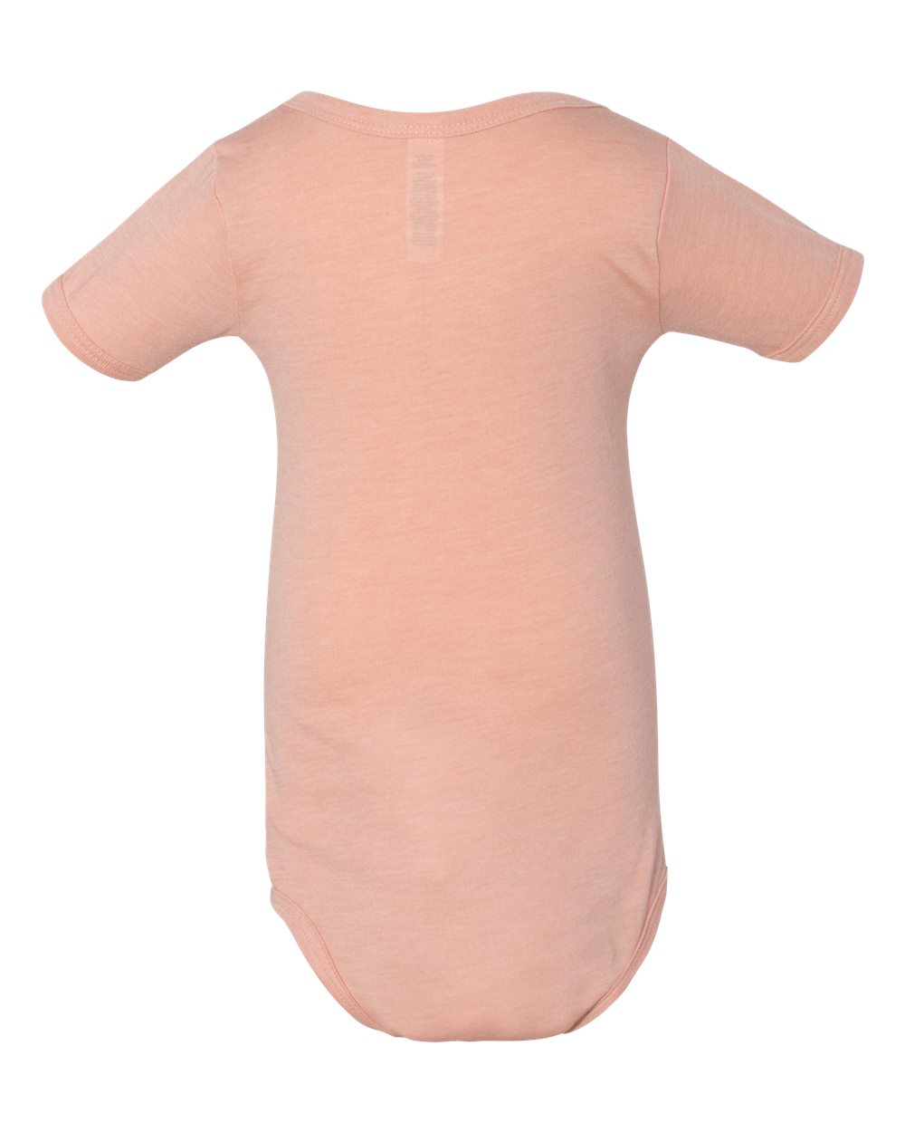 Infant Triblend One Piece - Back - B19406331 - Peach Triblend