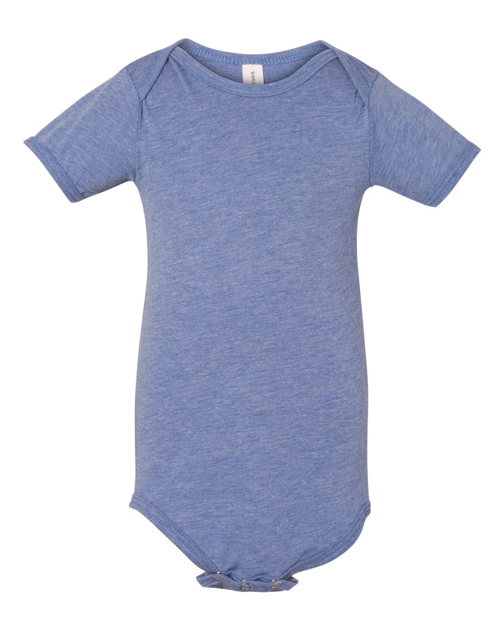 Infant Triblend One Piece - Front - B19406251 - Blue Triblend