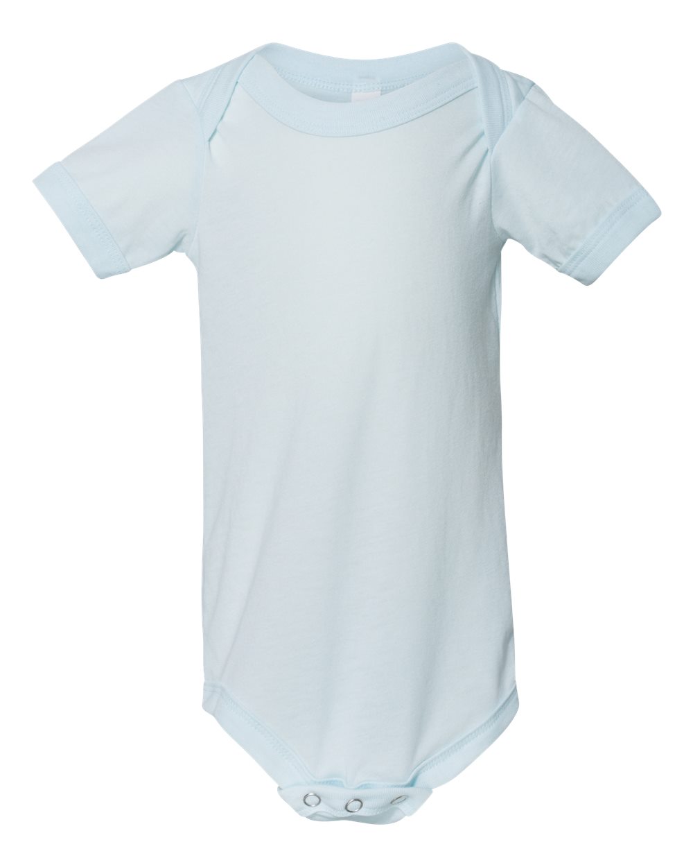 Infant Triblend One Piece - Front - B19406262 - Ice Blue Triblend