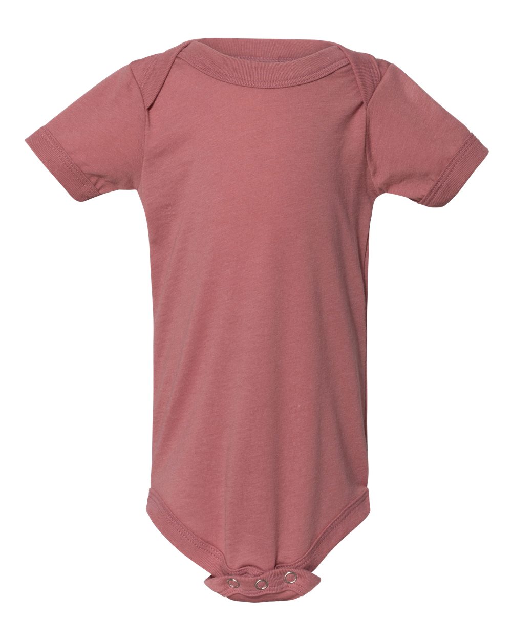 Infant Triblend One Piece - Front - B19406272 - Mauve Triblend