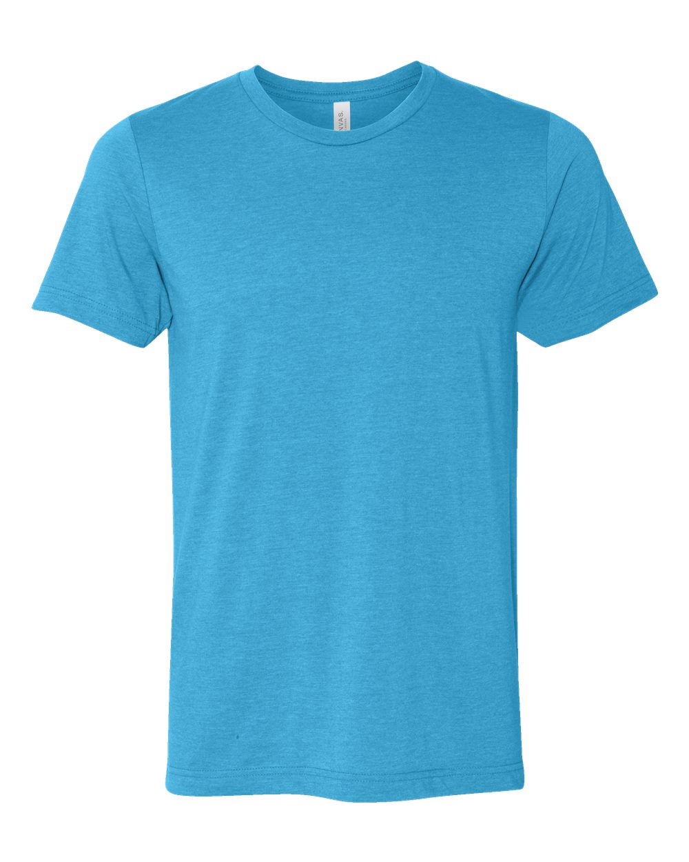CVC Jersey Tee - Front - B00706372 - Heather Aqua