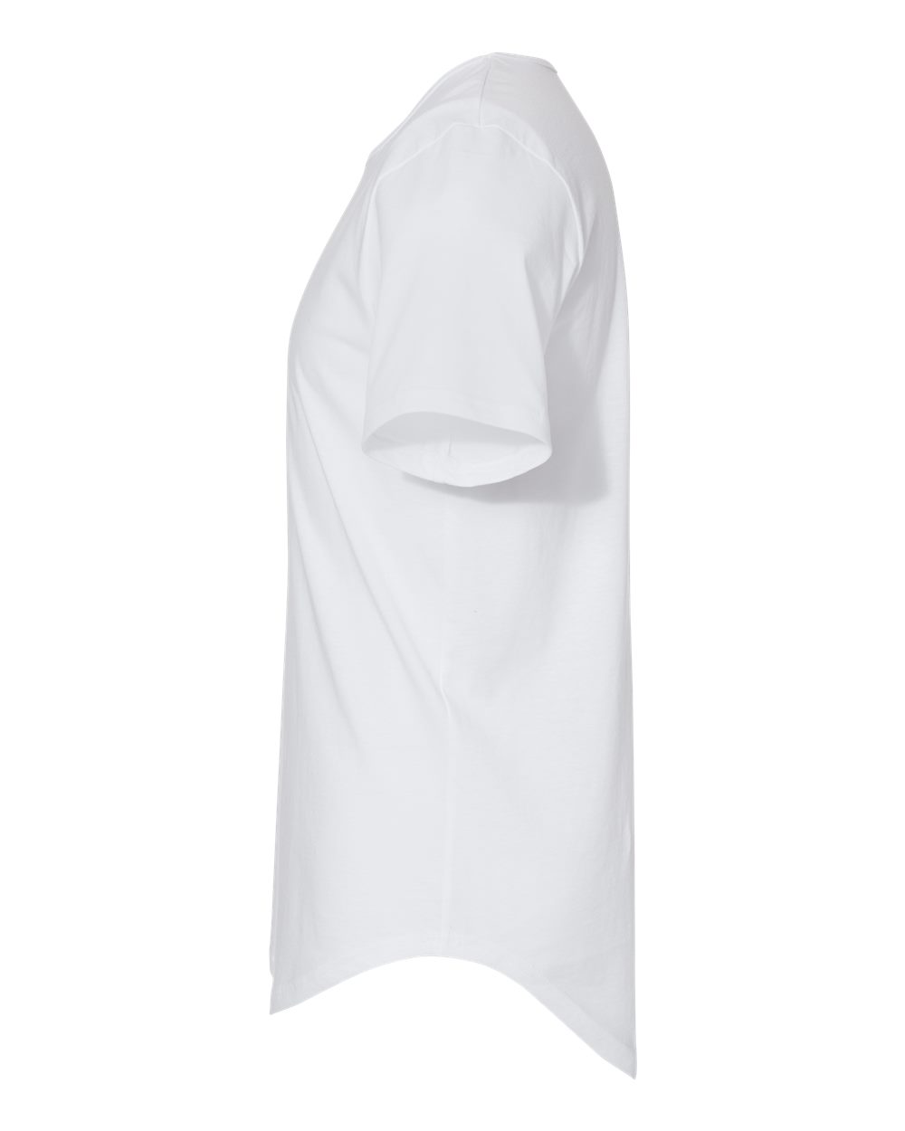 Men's Jersey Curved Hem Tee - DirectSide - B00106003 - White