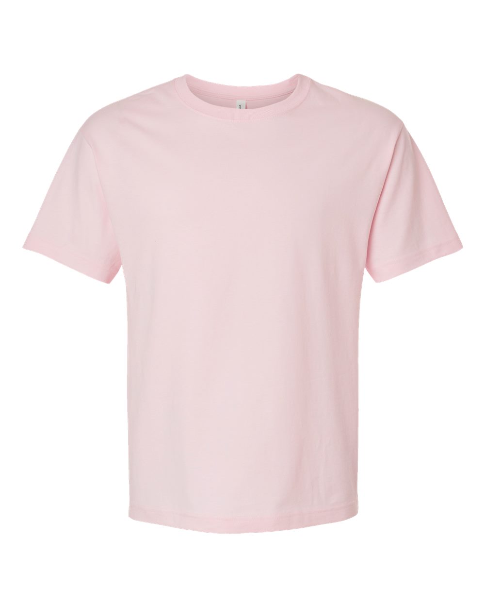 6 oz. Heavyweight Tee - Front - B01006462 - Soft Pink