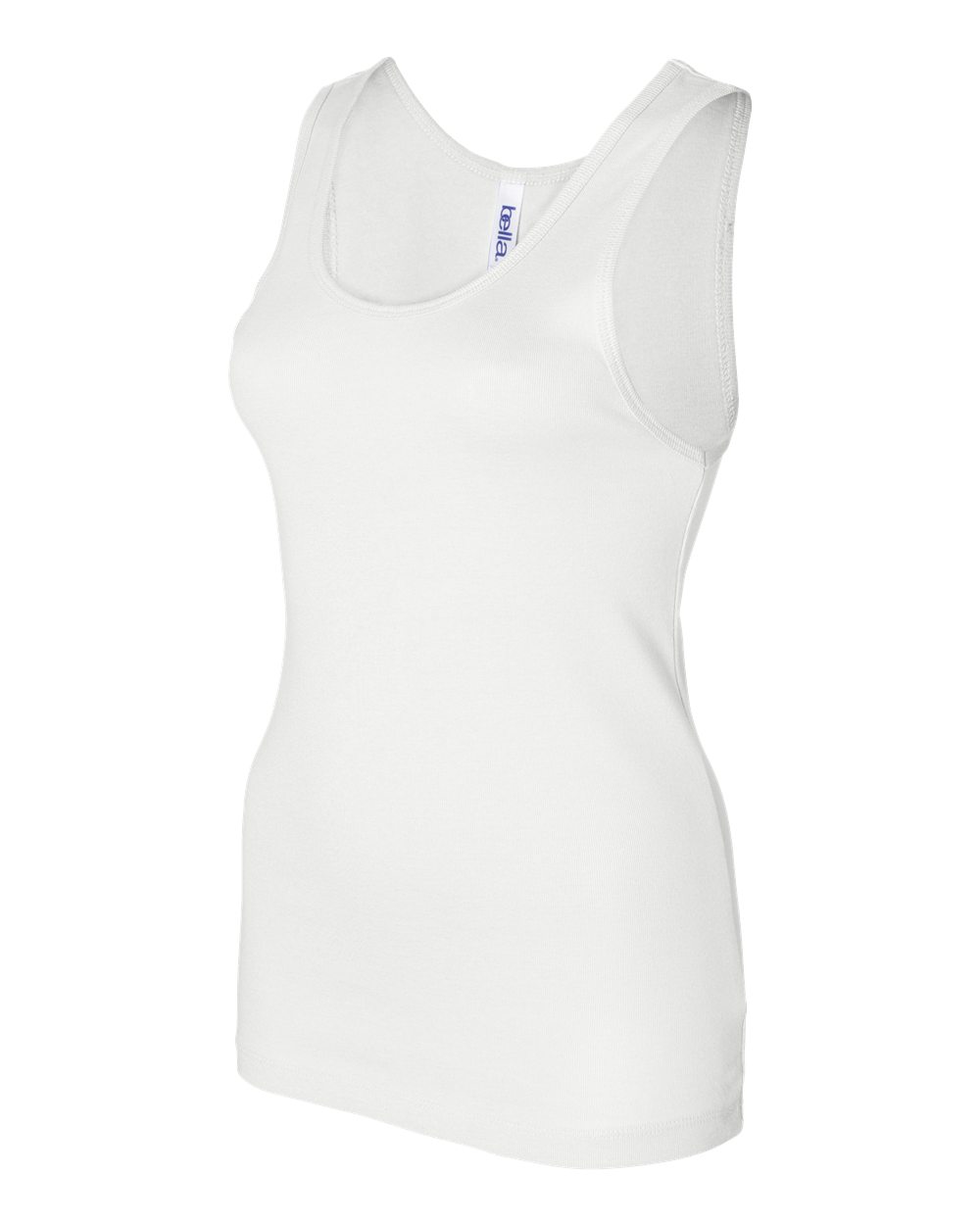 Women's Baby Rib Tank - Side - B59606003 - White