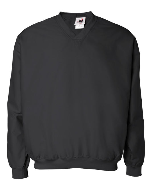 Unisex Microfiber Windshirt - Front - B62685505 - Black