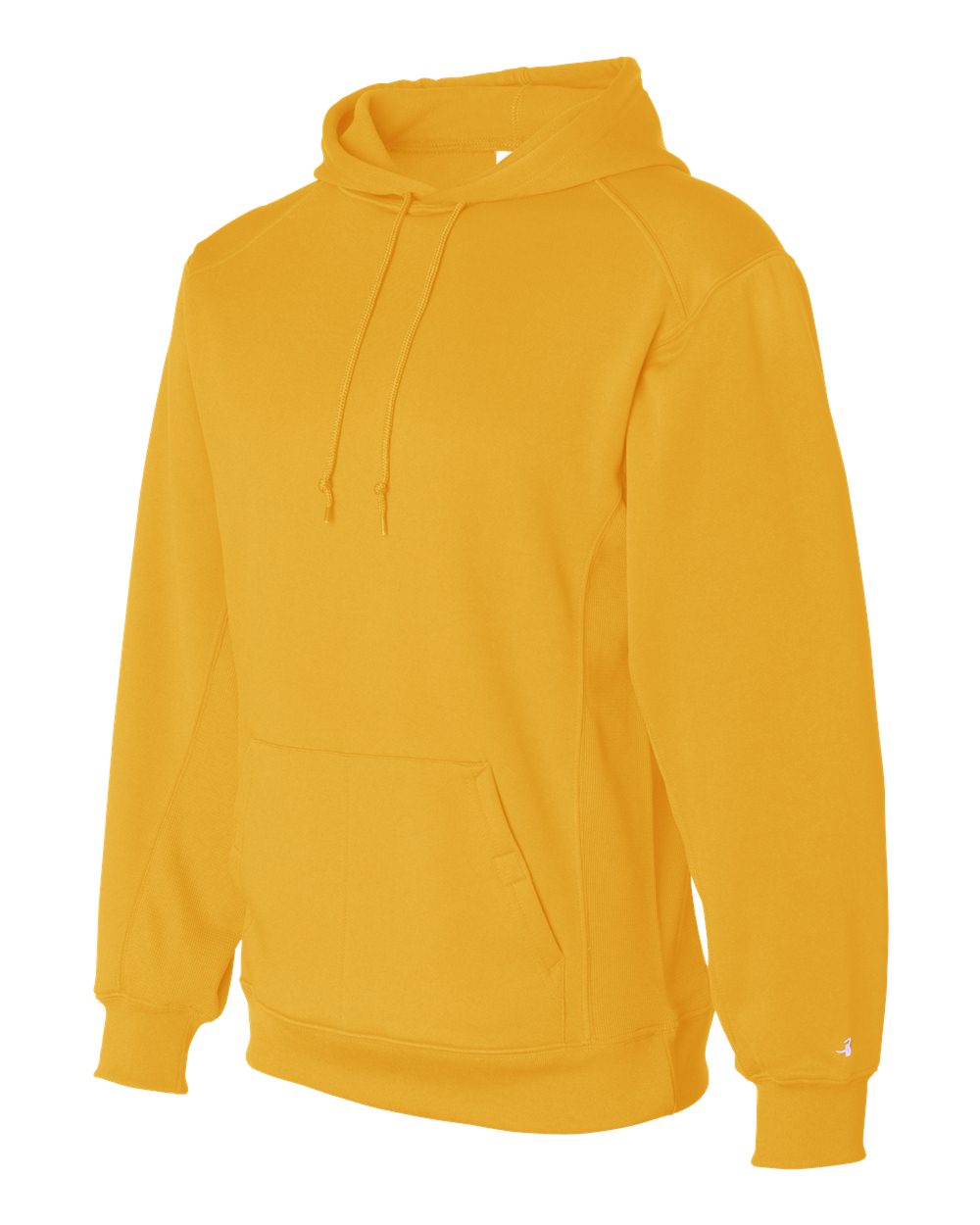 Men's Performance Fleece Hooded Sweatshirt - Side - B84985122 - Gold
