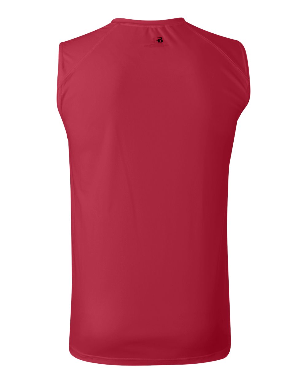 Men's B-Core Sleeveless T-Shirt - Back - B07885703 - Red
