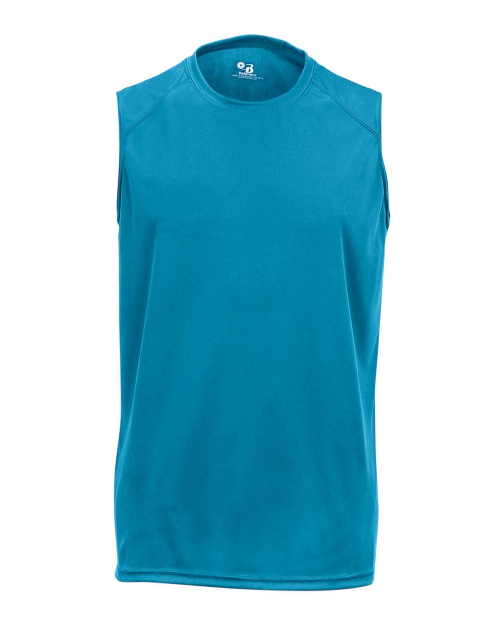 Men's B-Core Sleeveless T-Shirt - Front - B07885063 - Electric Blue