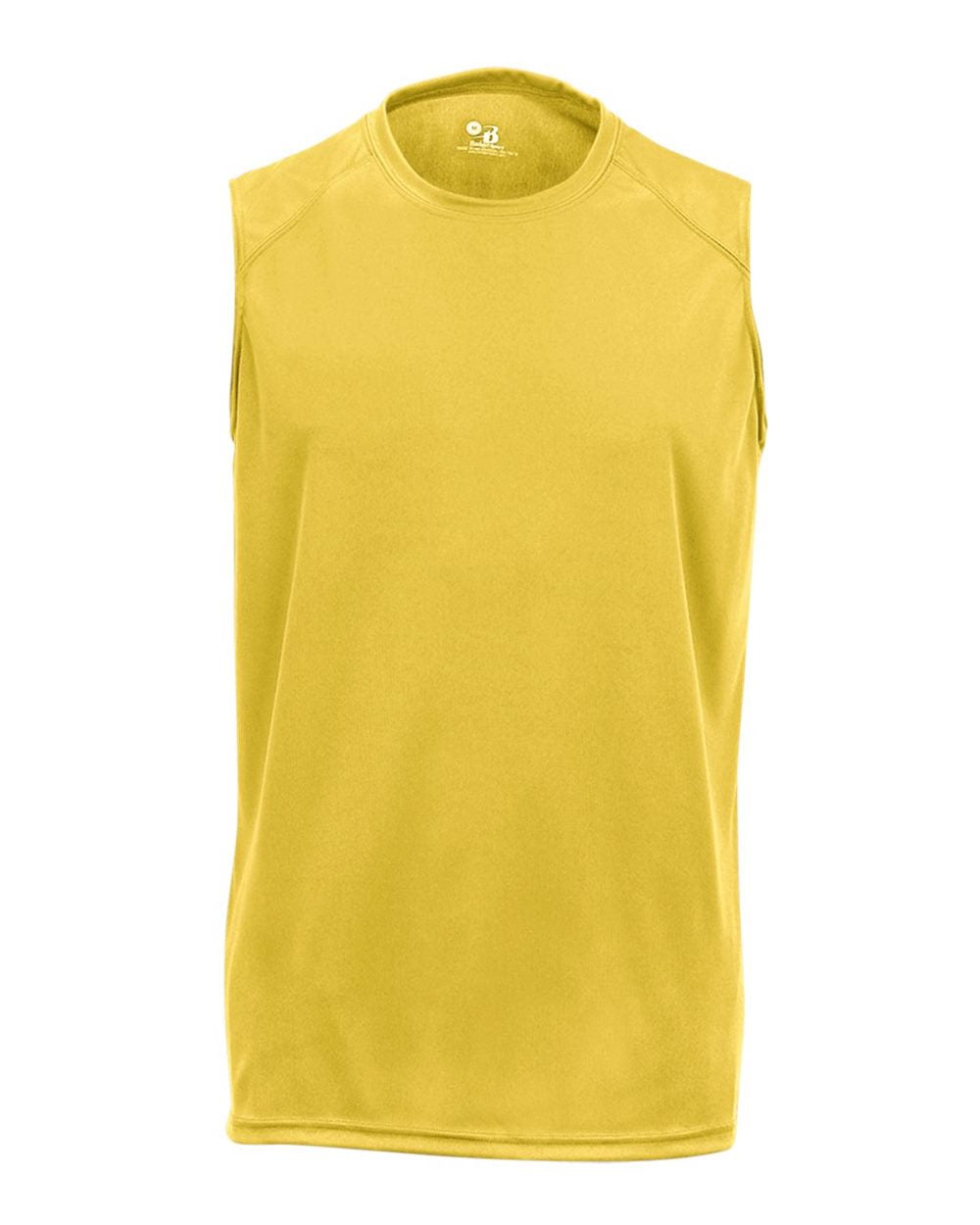Men's B-Core Sleeveless T-Shirt - Front - B07885123 - Gold