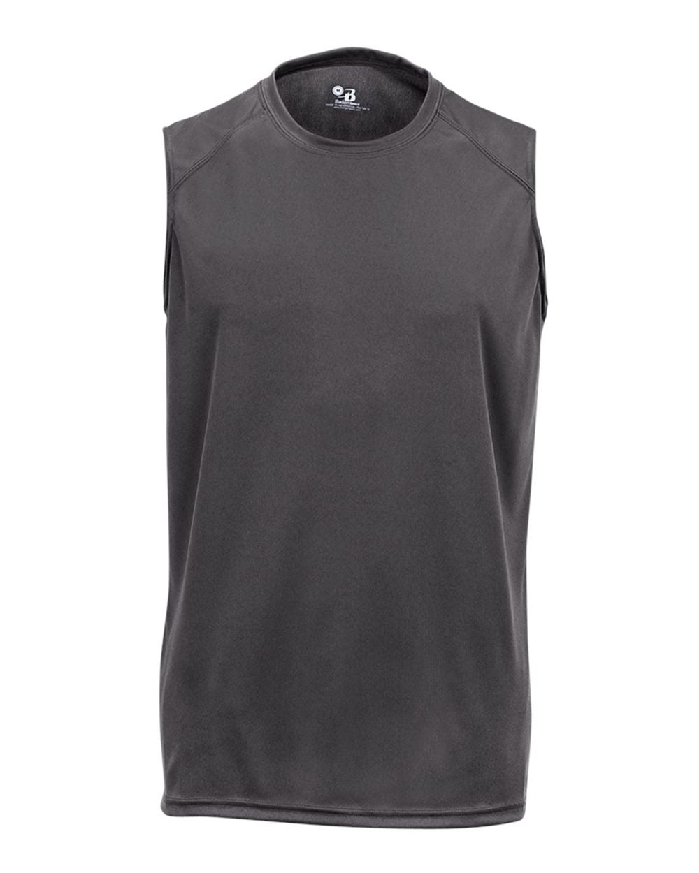 Men's B-Core Sleeveless T-Shirt - Front - B07885133 - Graphite