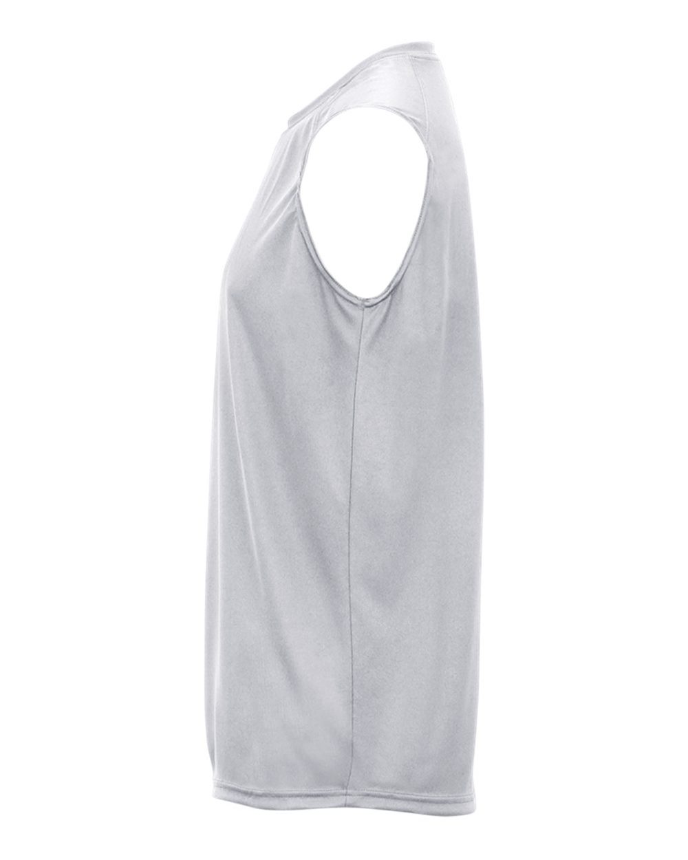 Men's B-Core Sleeveless T-Shirt - Side - B07885353 - Silver