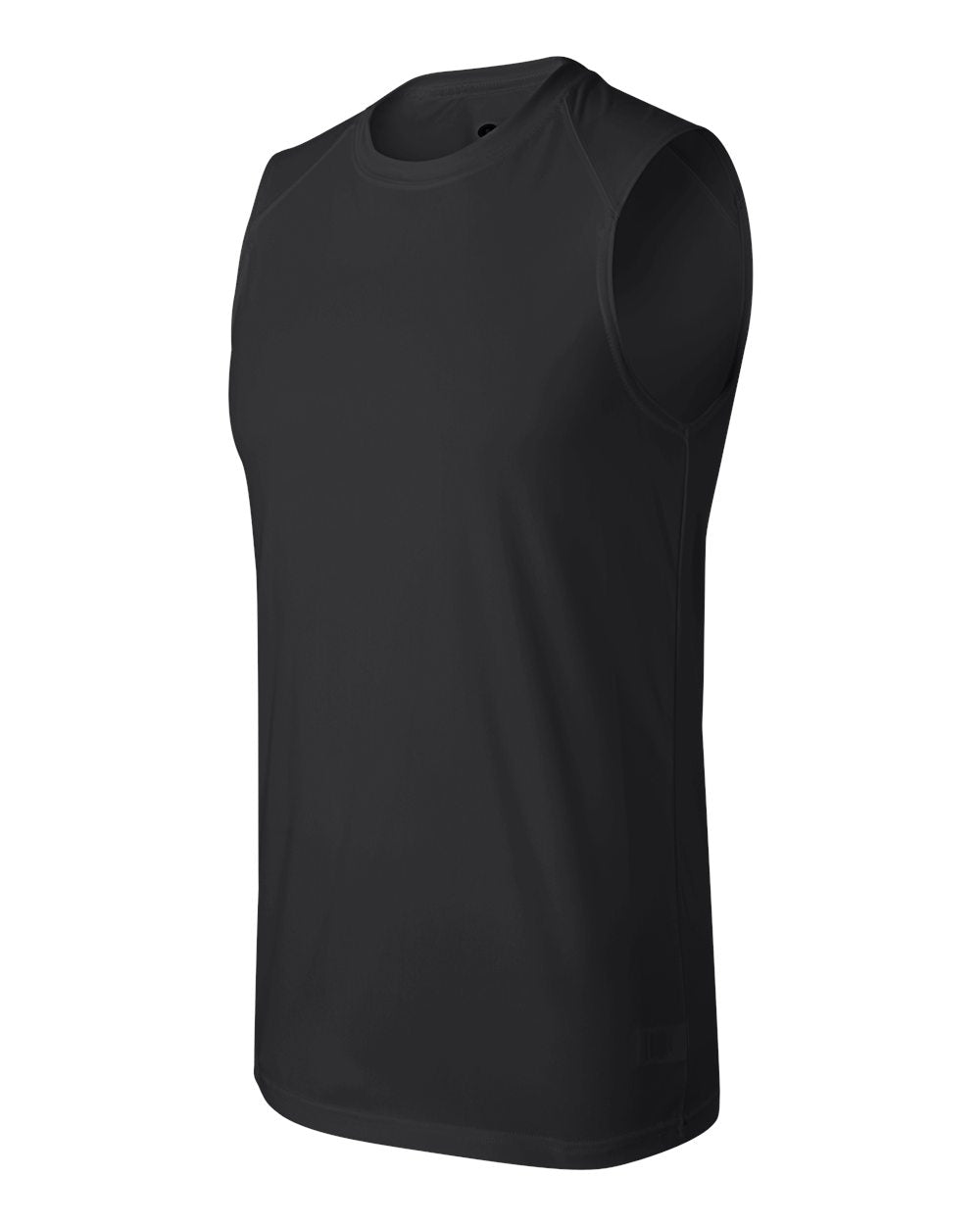 Men's B-Core Sleeveless T-Shirt - Side - B07885503 - Black