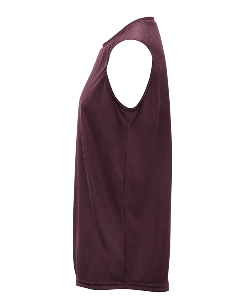 Men's B-Core Sleeveless T-Shirt - Side - B07885533 - Maroon