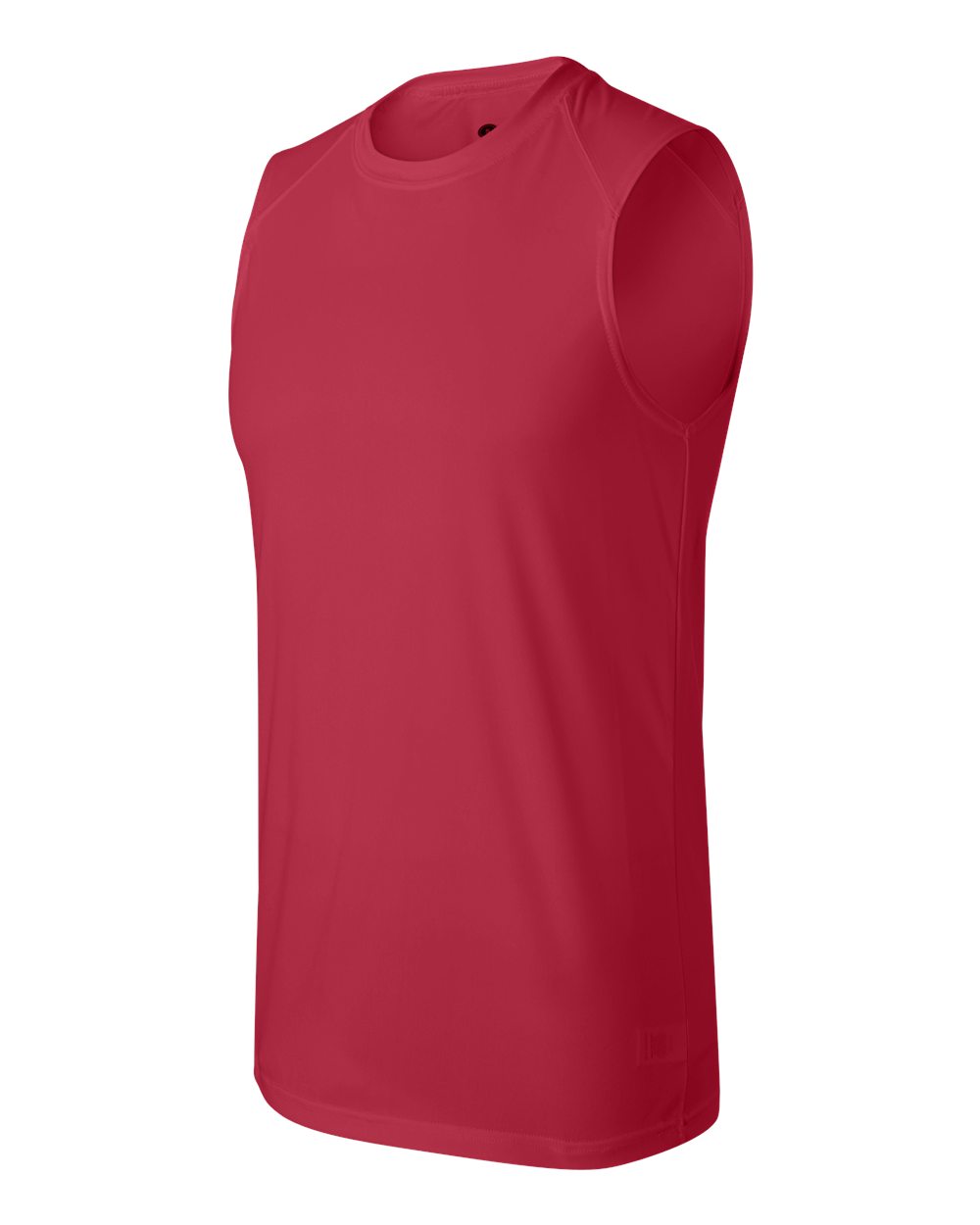 Men's B-Core Sleeveless T-Shirt - Side - B07885703 - Red