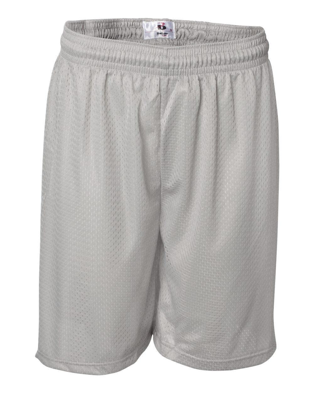 Men's Pro Mesh 7" Shorts - Front - B09685353 - Silver