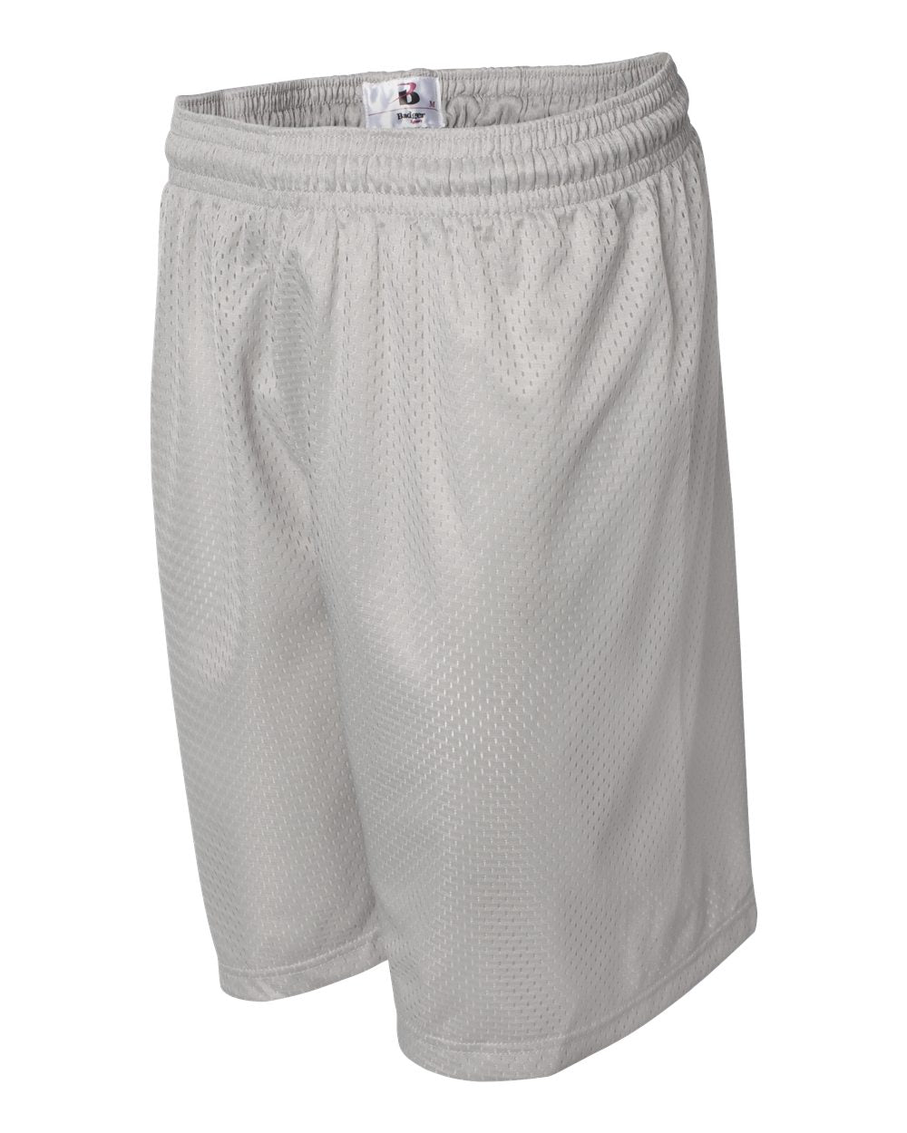 Men's Pro Mesh 7" Shorts - Side - B09685353 - Silver
