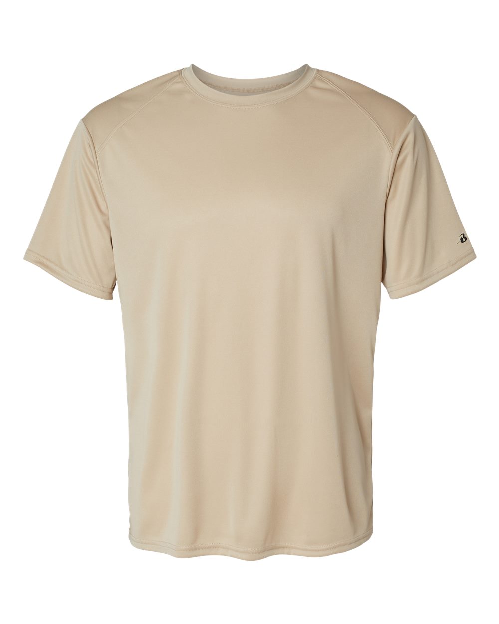 Men's B-Core Sport Shoulders T-Shirt - Front - B00185732 - Sand