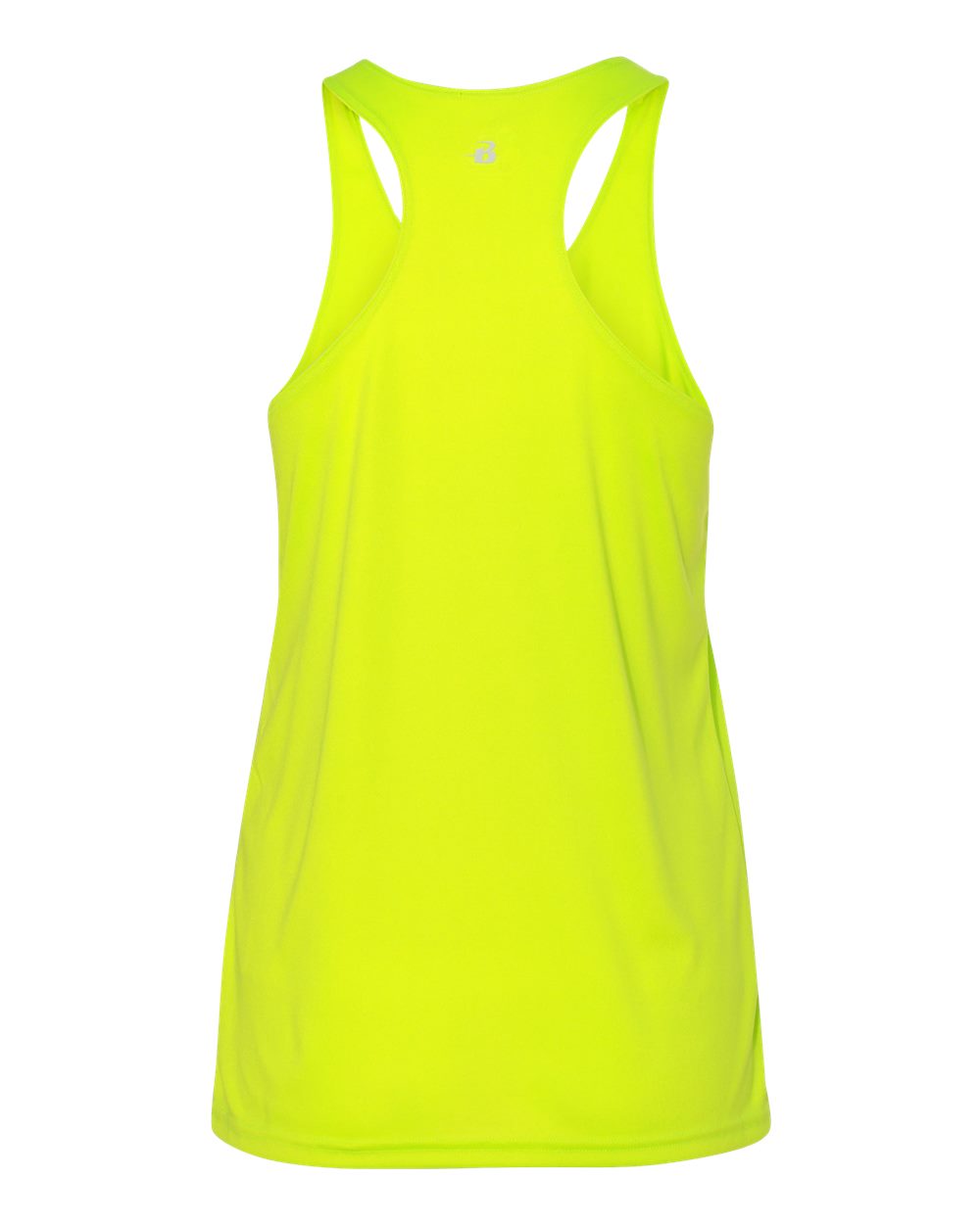 Women’s B-Core Racerback Tank Top - Back - B79285172 - Safety Yellow