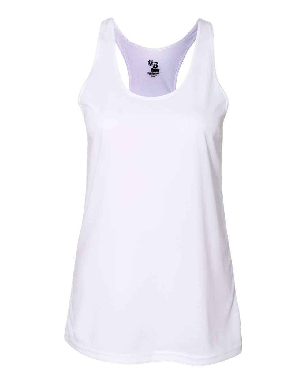 Women’s B-Core Racerback Tank Top - Front - B79285002 - White
