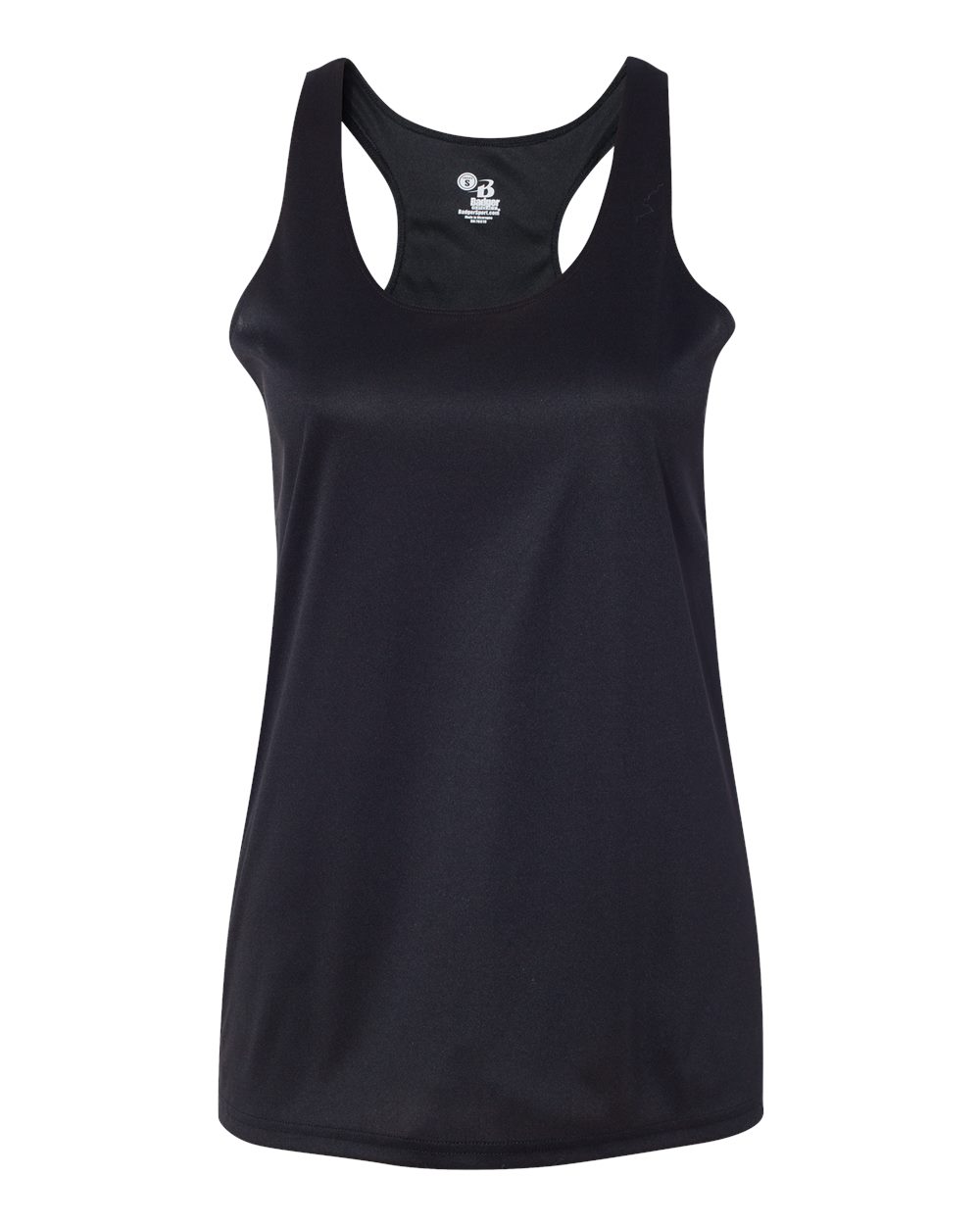 Women’s B-Core Racerback Tank Top - Front - B79285502 - Black