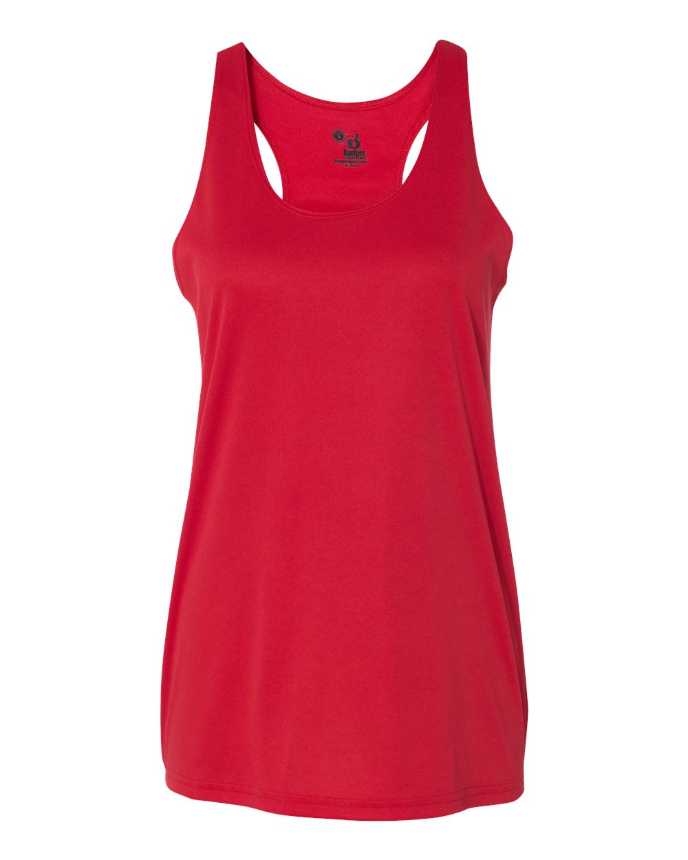 Women’s B-Core Racerback Tank Top - Front - B79285702 - Red