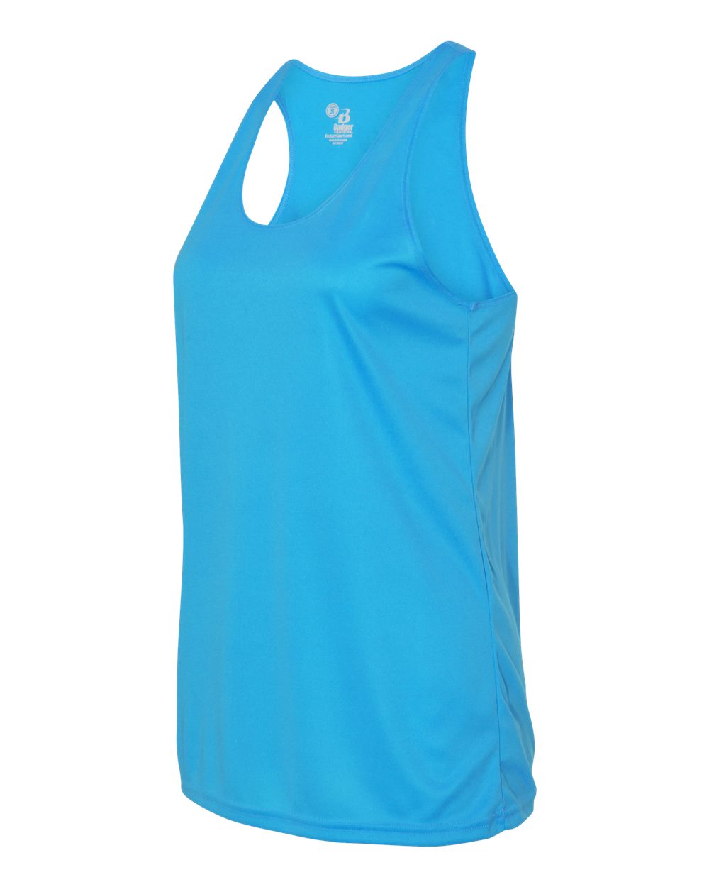 Women’s B-Core Racerback Tank Top - Side - B79285062 - Electric Blue