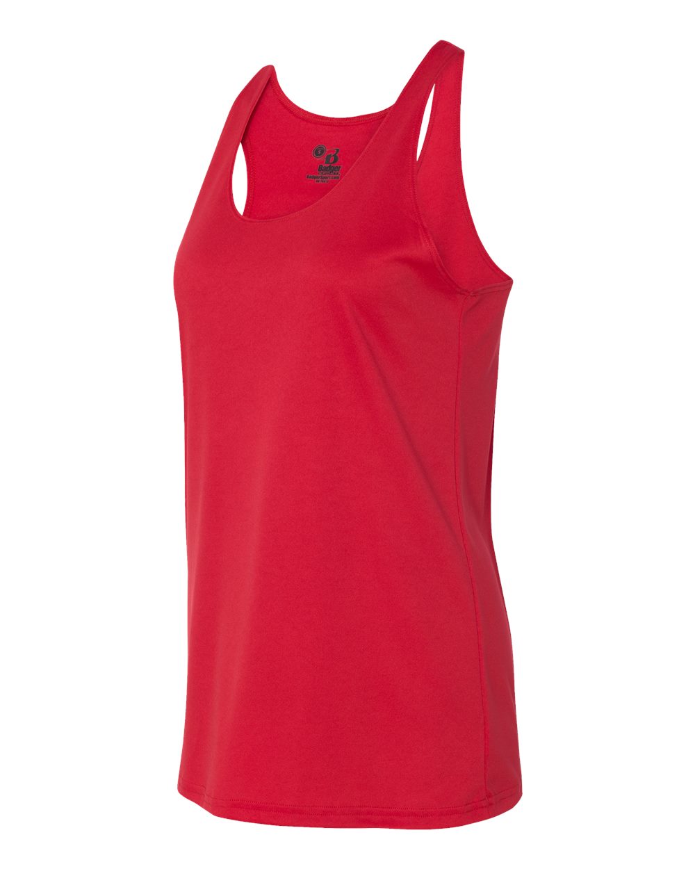 Women’s B-Core Racerback Tank Top - Side - B79285702 - Red