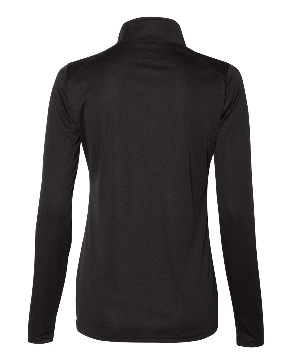 Women’s B-Core Quarter-Zip Pullover - Back - B15285502 - Black/ Graphite