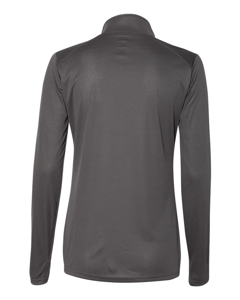 Women’s B-Core Quarter-Zip Pullover - Back - B15285512 - Graphite/ Black