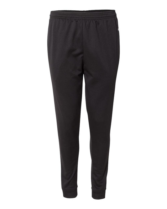 Men's Performance Fleece Joggers - Front - B10685502 - Black