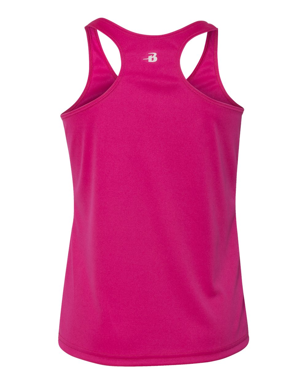 Girls’ B-Core Racerback Tank Top - Back - B11285312 - Hot Pink